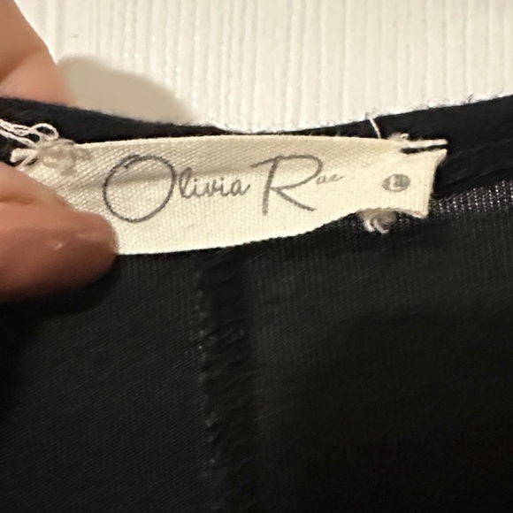 Olivia Rae Classic Black T Shirt Dress - Picture 2 of 3